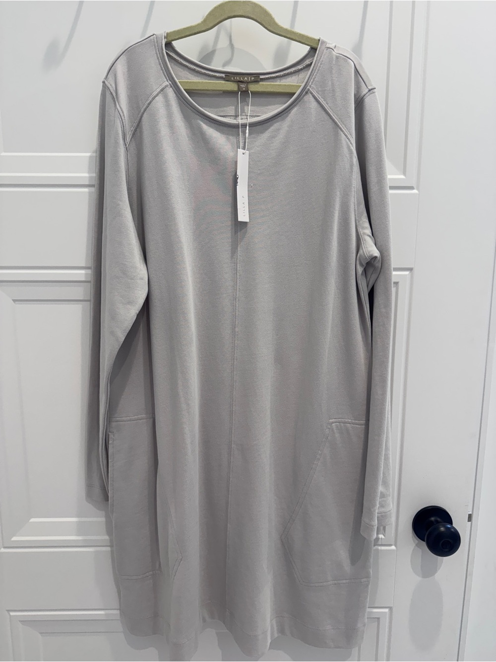 NWT Lilla P Womens  Front Seam Crewneck Dress from Monkees